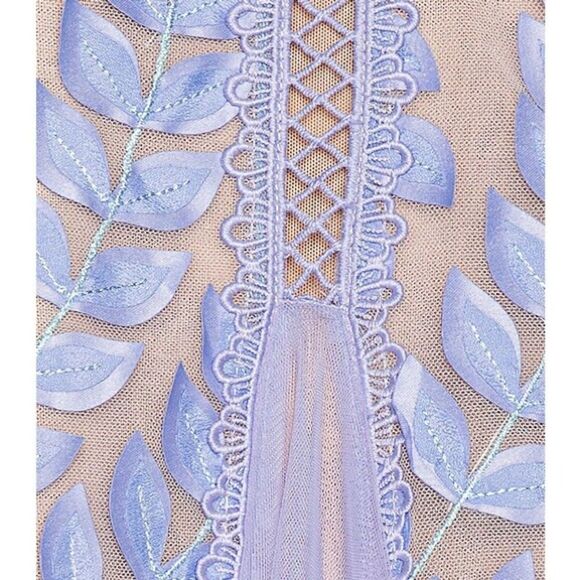 NWOT BRONX AND BANCO Violet Flared Dress in Violet - Picture 6 of 16